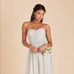 Birdy Grey Bridesmaid Dress - Small - Dove Grey